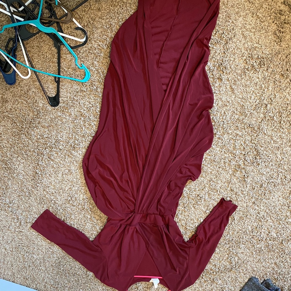 Maroon dress